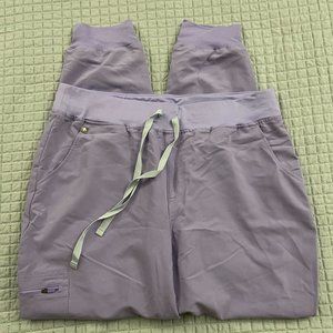 FIGS Women's Lavender Dew Zamora™ High Waisted 2.0 - Jogger Scrub Pants - XL